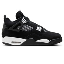 Sideways of Air Jordan 4 Retro White Thunder