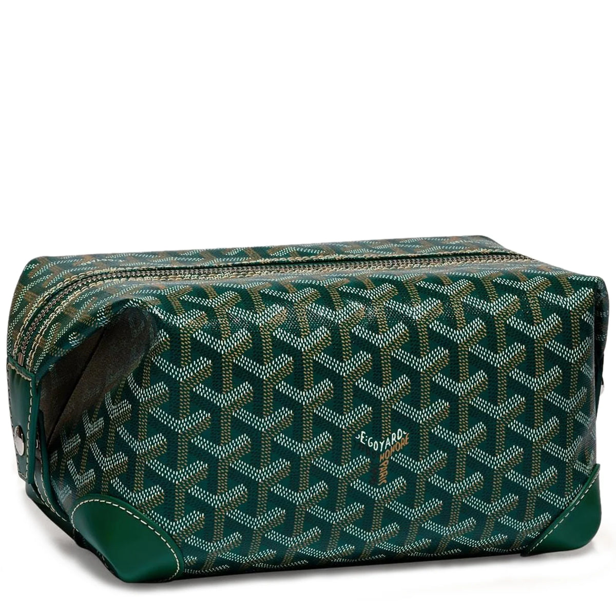 【限定】Goyard ボウリング25トイレタリーバッグ ダークグリーン Goyard Bowling 25 Green Toiletry Bag – What's Your Size UK