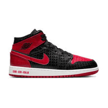 Air Jordan 1 Mid SE GS 'Black + Red = BRED'