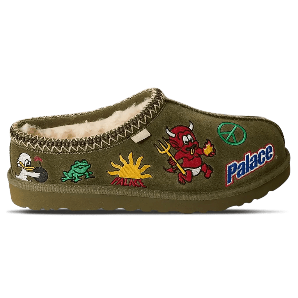 Palace x UGG Tasman Slipper 'Burnt Olive' – What's Your Size UK