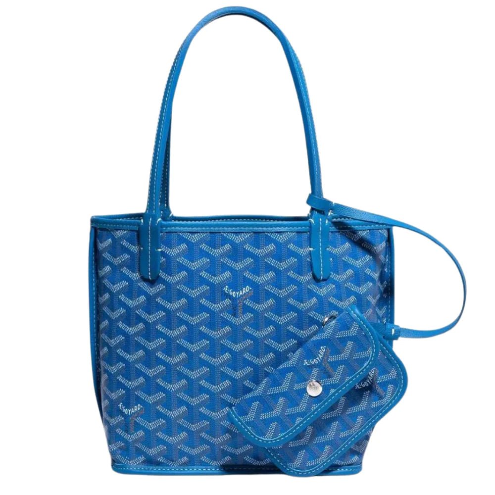 Goyard Mini Anjou Tote Sky Blue What s Your Size UK