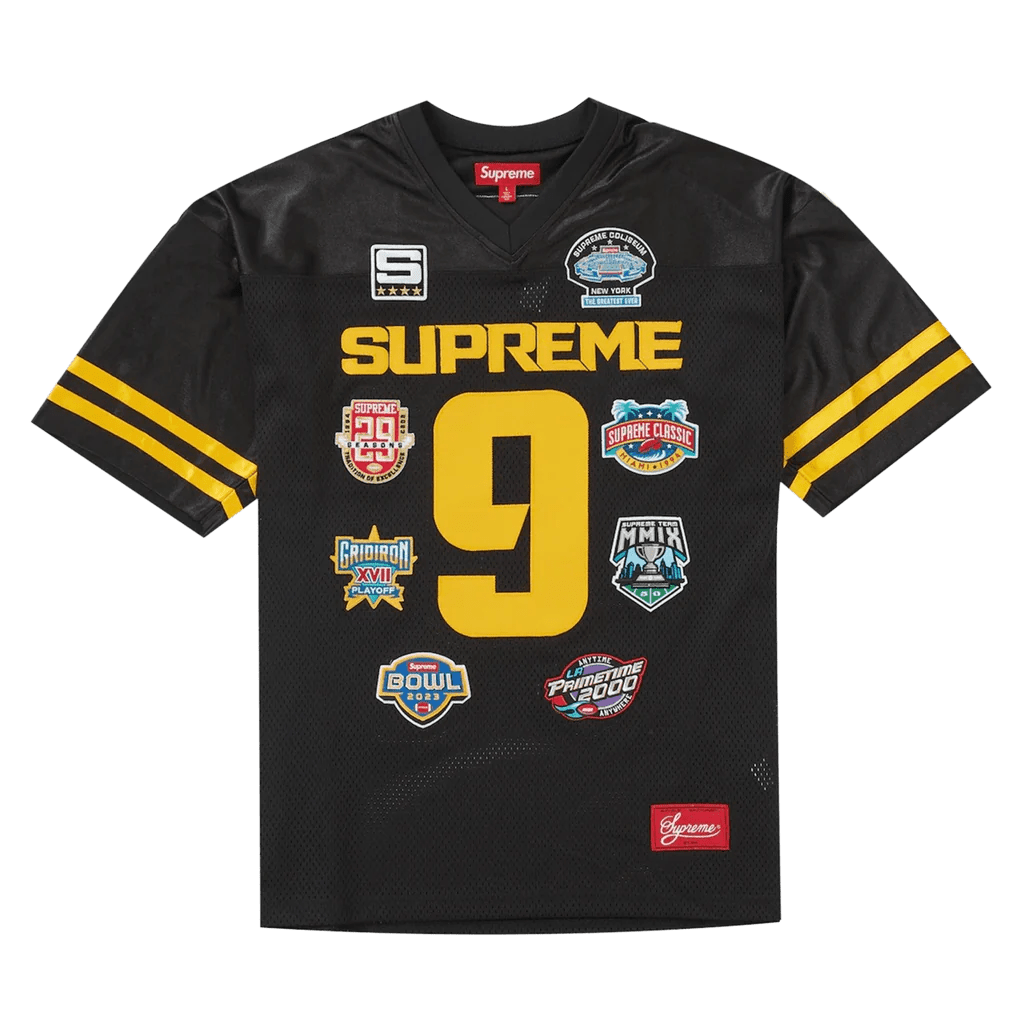 Supreme Football Jersey Black Lサイズ Supreme Spiderweb Supreme Football Jersey Black Lサイズ Supreme Spiderweb