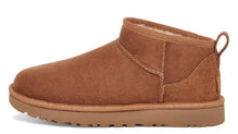 sideways of UGG Classic Ultra Mini Boot Chestnut