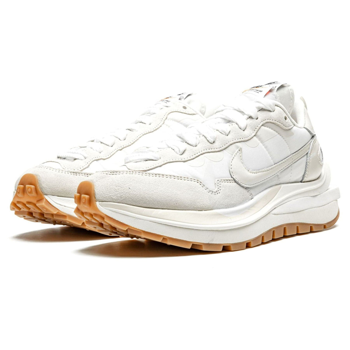 NIKE×sacai vaporwaffle White and Gum Sacai X Nike Vaporwaffle 'Sail Gum' – What's Your Size UK