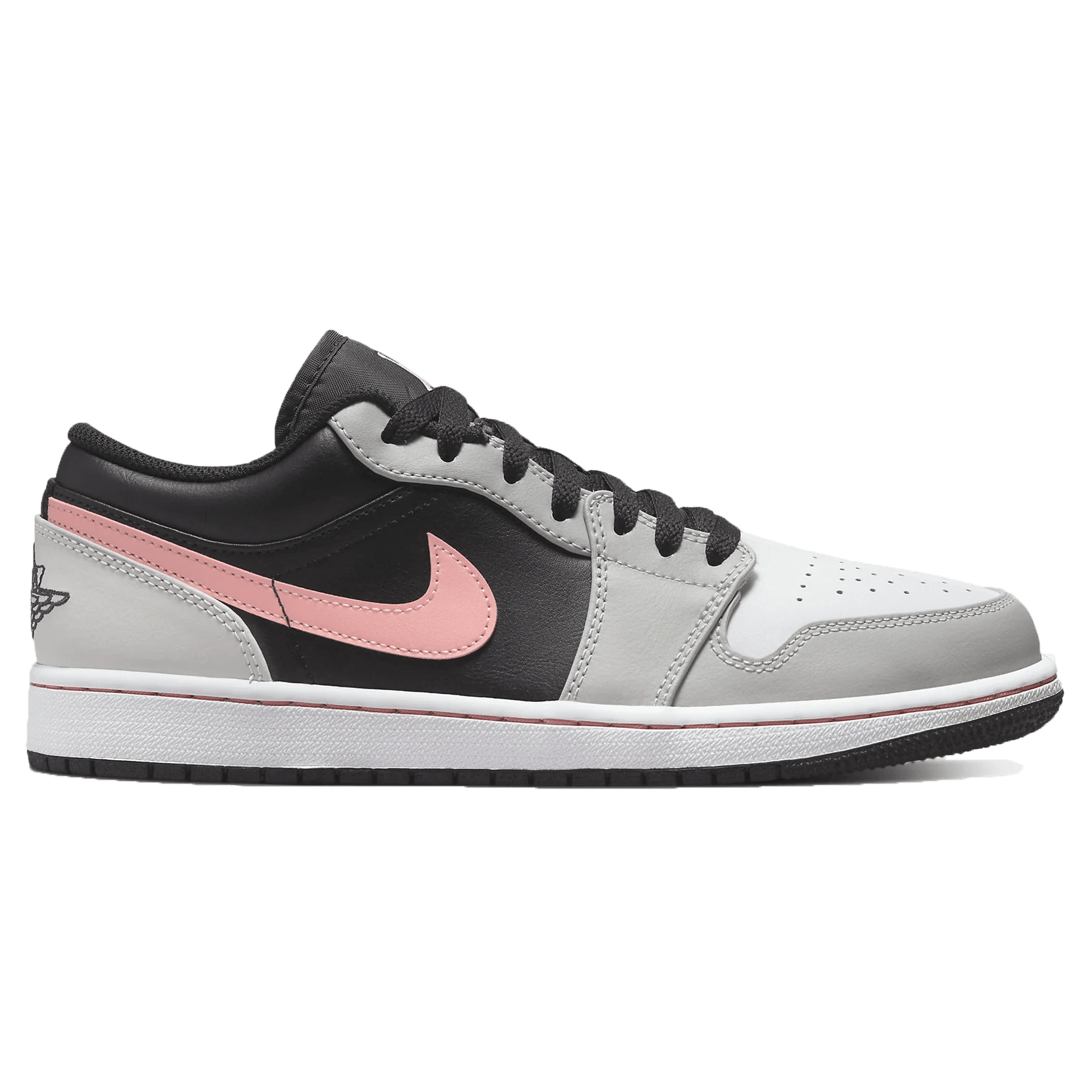 Nike jordan low black sale