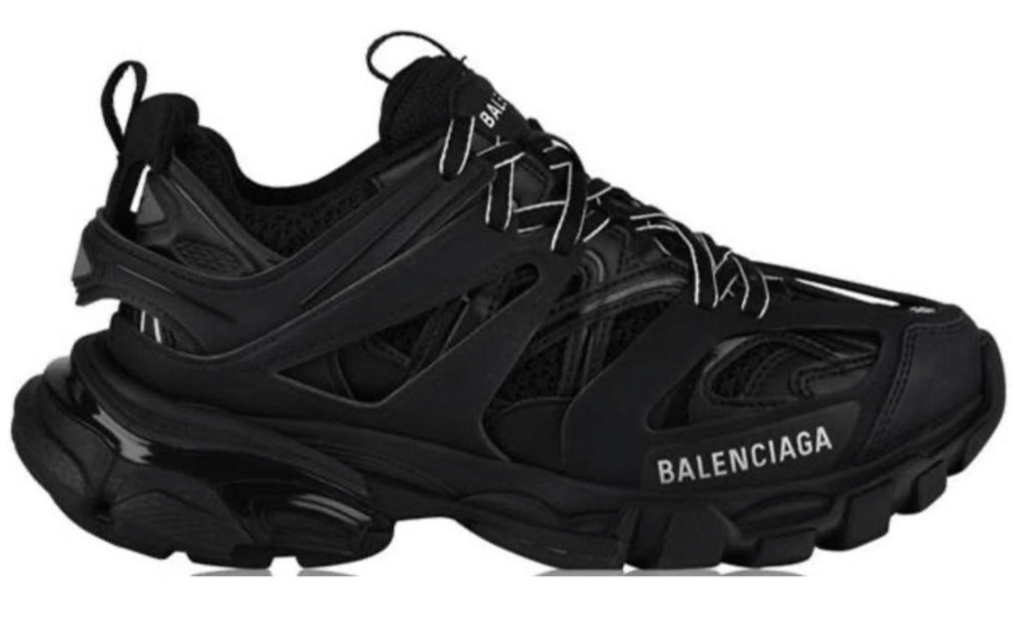Womens black online balenciaga trainers