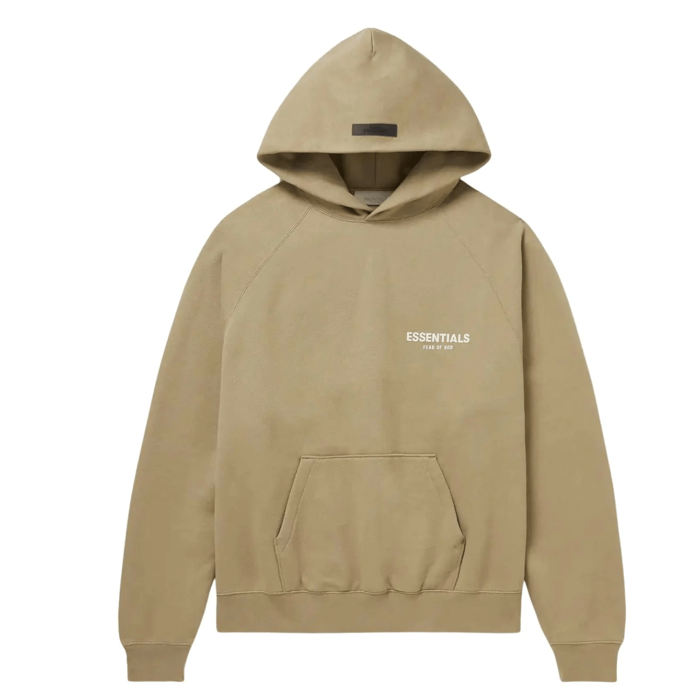 Fear of god beige hoodie best sale