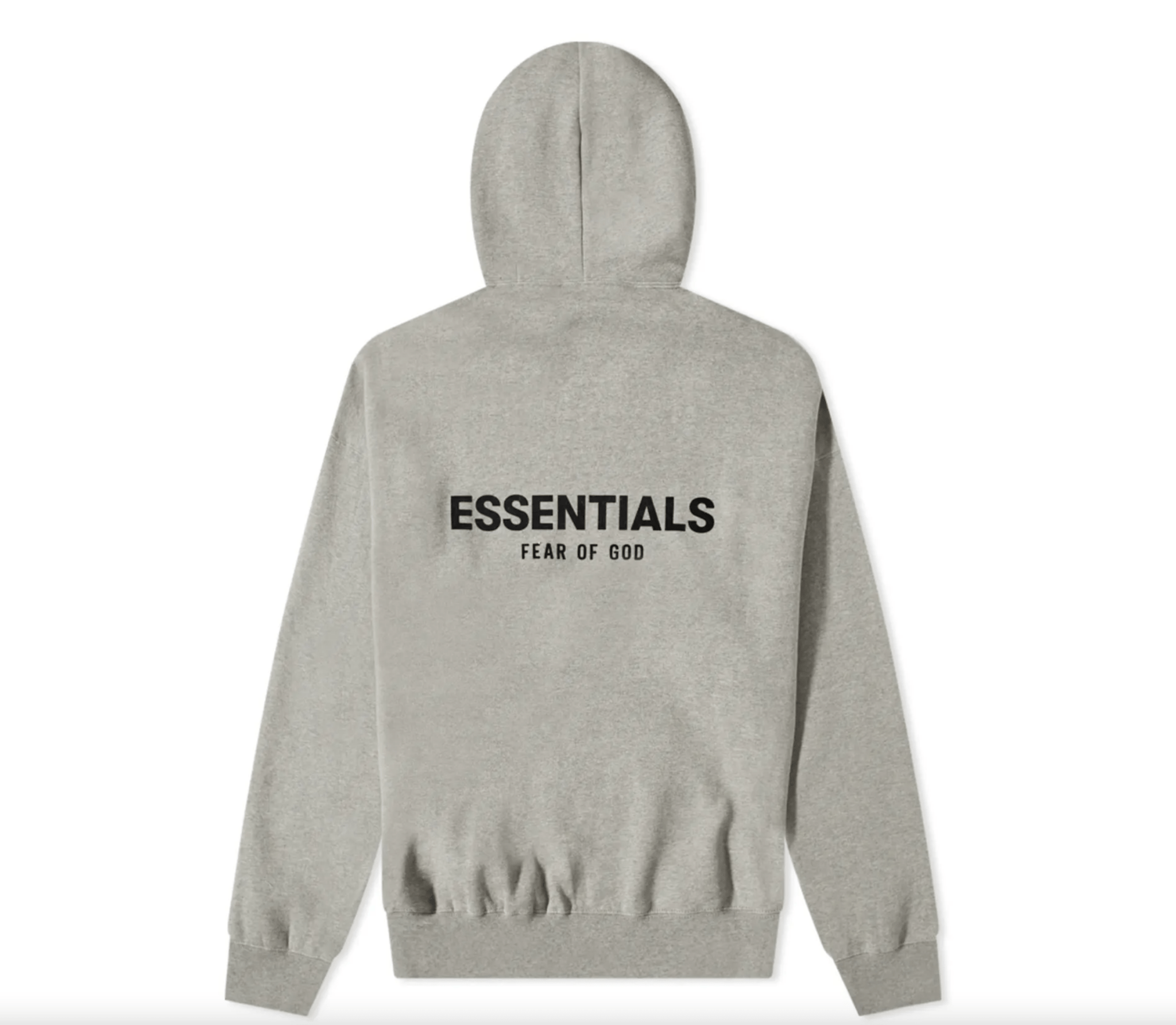 FOG (Fear Of God) Essentials FOG - Fear Of God Essentials Black Back Logo  Hoodie