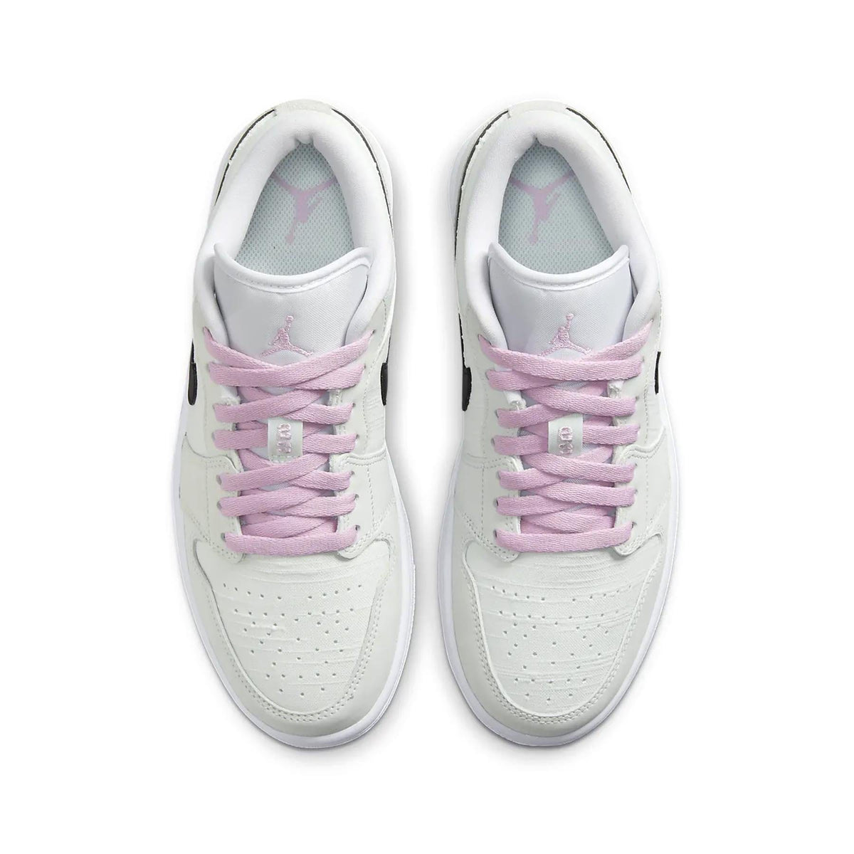 pink and green jordan 1 low