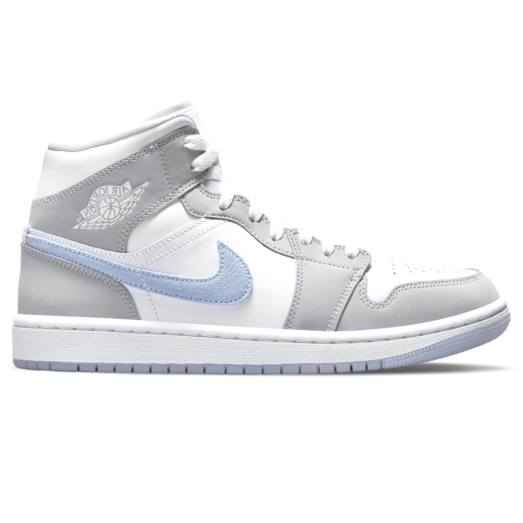 Air jordan 1 grey sale wolf