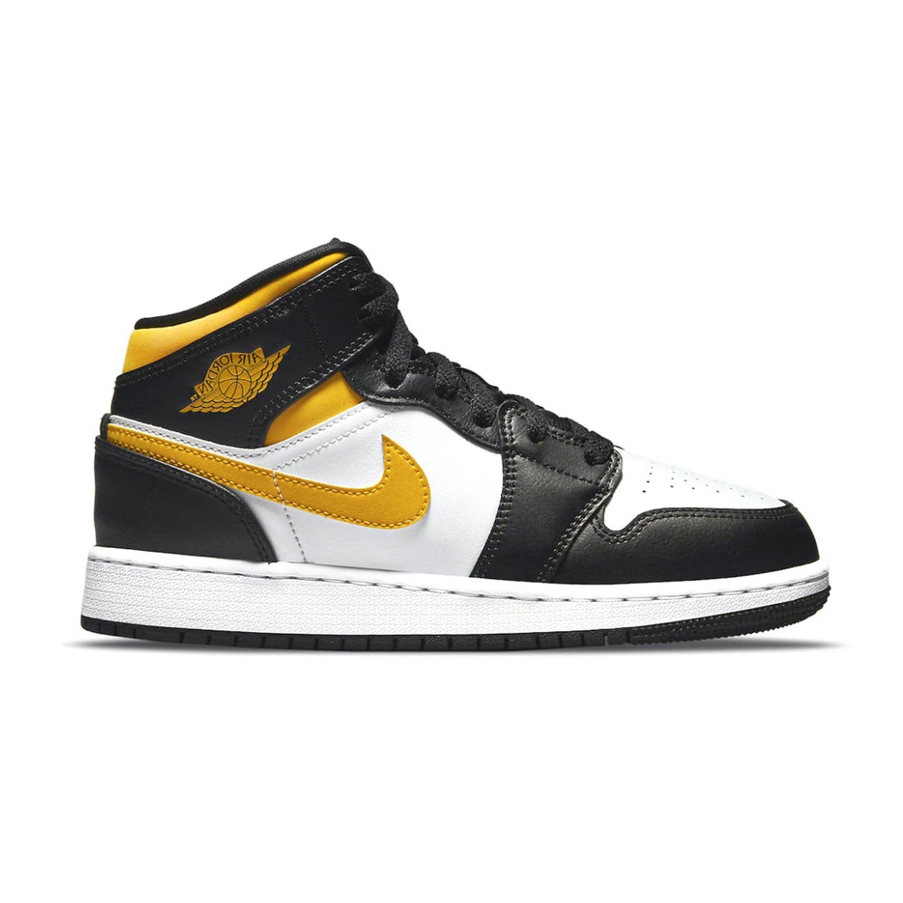 Air Jordan 1 Mid GS Black University Gold What s Your Size UK