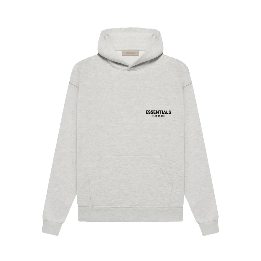 Fear of God Essentials Hoodie Light Oatmeal SS22 What s Your