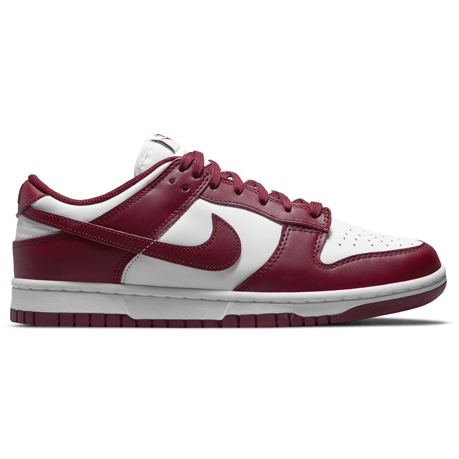 burgundy nike dunks