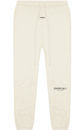 Fear of god essentials sweatpants buttercream 2025