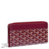 Goyard Matignon GM Wallet Burgundy