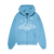 Broken Planet Market Zip Up Hoodie 'Light Blue'