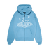 Broken Planet Market Zip Up Hoodie 'Light Blue'