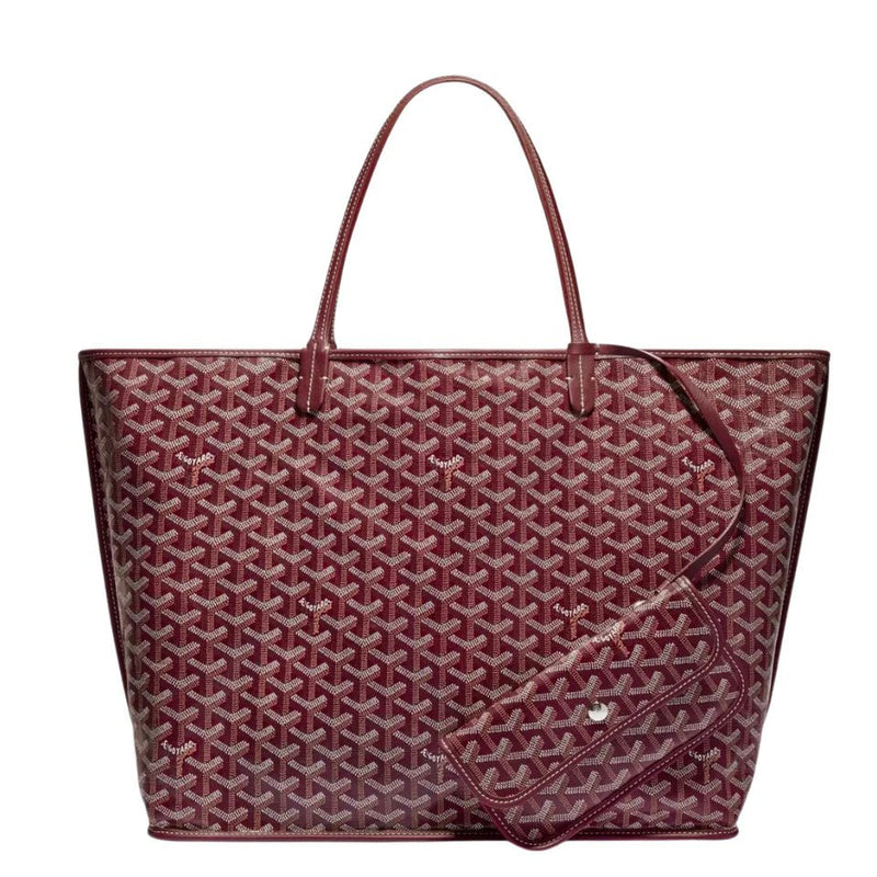 Goyard Anjou GM Bag Burgundy