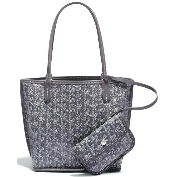 Goyard Mini Anjou Tote Grey