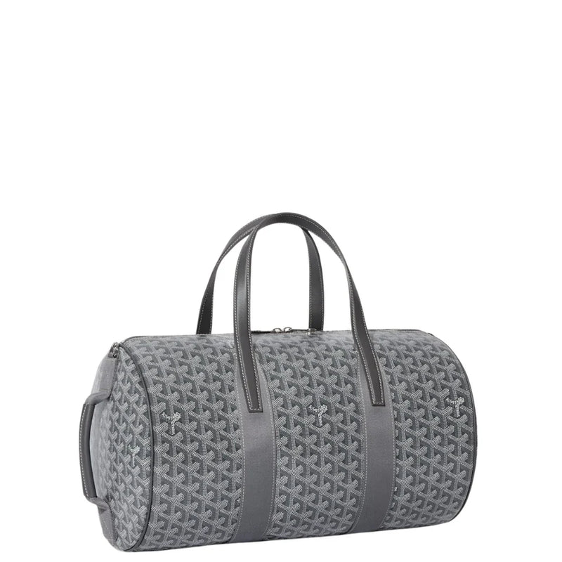 Goyard Barrel 40 Sports Bag Grey