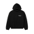 Front of Fear of God Essentials Hoodie ‘Black’ FW24
