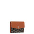 Goyard Saint-Gabriel Wallet Black / Tan