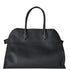 The Row Soft Margaux 17 Bag Dark Black