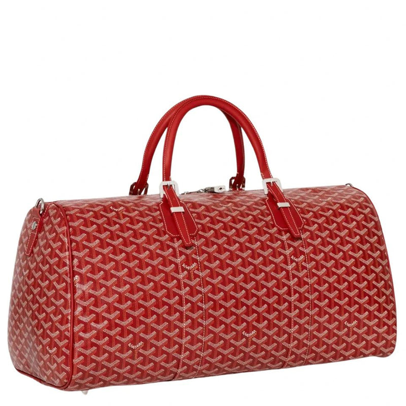 Goyard Boston 50 Bag Red