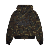 Broken Planet Market Camo Planet Zip Up Hoodie