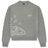 Broken Planet Heather Grey Knit Sweatshirt