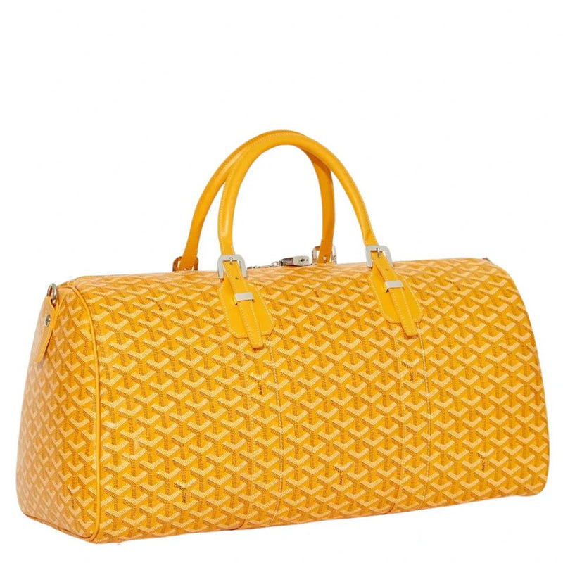 Goyard Boston 50 Bag Yellow