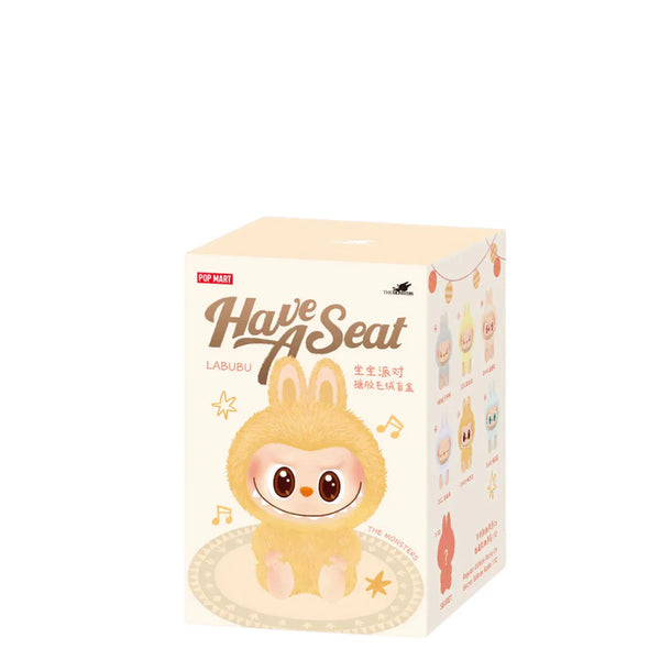 POP MART THE MONSTERS LABUBU Have a Seat Vinyl Plush Blind Box