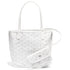 Goyard Mini Anjou Tote White