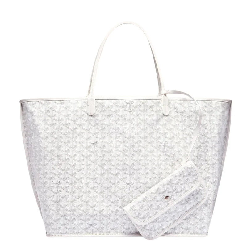 Goyard Anjou GM Bag White