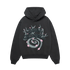 Broken Planet Market Hoodie 'Stargazing' - Soot Black