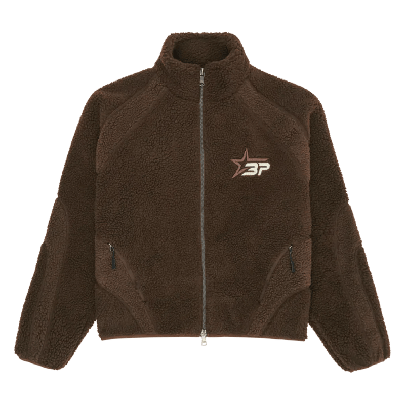 Broken Planet Market Polar Fleece 'Mocha Brown'