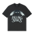 Broken Planet Market T-Shirt 'Falling Stars' - Soot Black
