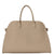 The Row Soft Margaux 17 Bag Dark Taupe