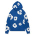 Denim Tears The Cotton Wreath Royal Blue Hooded Sweatshirt