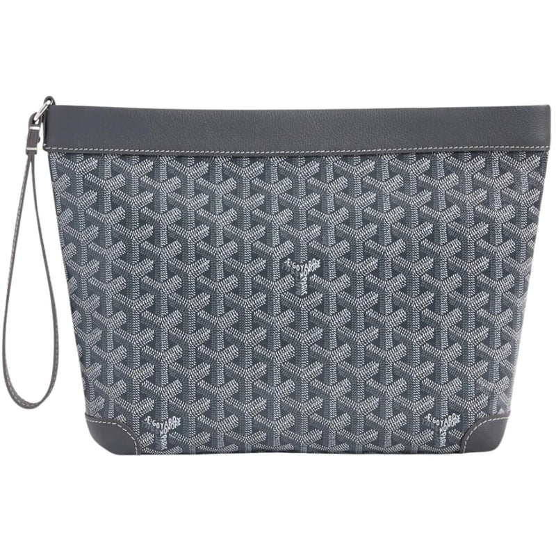 Goyard Conti Pouch Grey