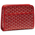 Goyard Jouvence Toiletry Bag MM Red