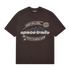 Planet Market T-Shirt 'Space Trails' - Mocha Brown