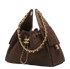 Chanel 25 Medium Handbag Hobo Grained Calfskin & Gold-Tone Metal Brown