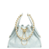 Chanel 25 Small Handbag Hobo Light Blue