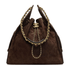 Chanel 25 Medium Handbag Hobo Grained Calfskin & Gold-Tone Metal Brown