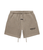 FEAR OF GOD ESSENTIALS HOMESTEAD HEATHER SHORTS (SS25) with white background
