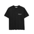 FEAR OF GOD ESSENTIALS JET BLACK T-SHIRT (SS25) with white background