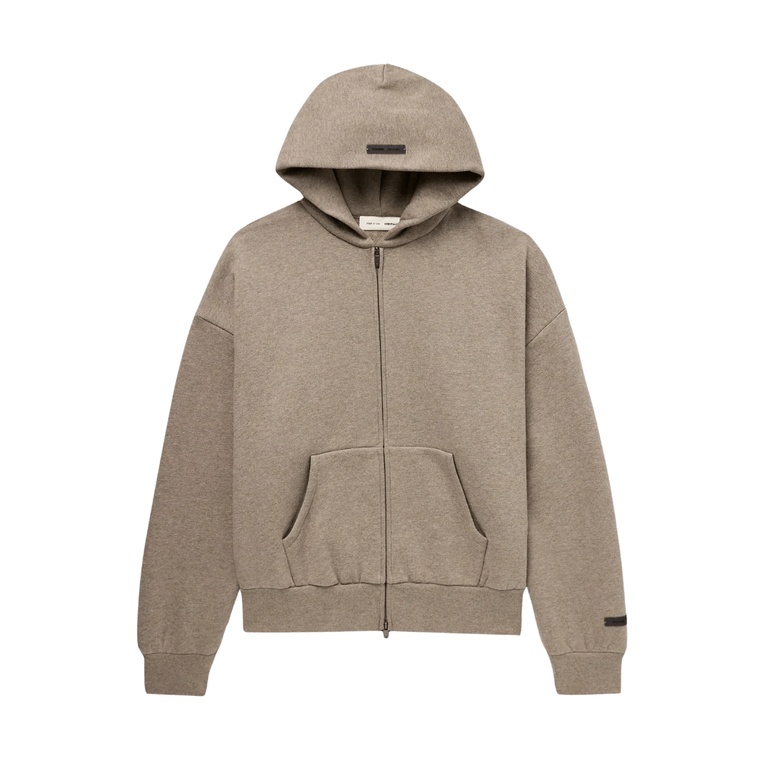 Fear of God Essentials Homestead Heather Zip Hoodie (SS25
