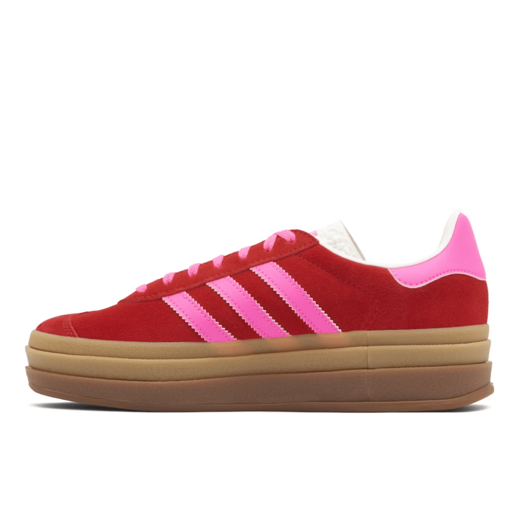 Adidas Gazelle Bold Wmns 'Collegiate Red Lucid Pink' – What's Your Size UK