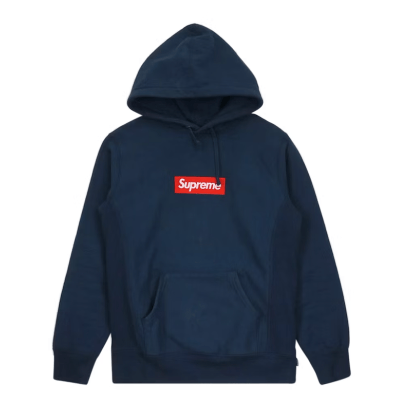 Supreme Box Logo Hoodie FW24 'Navy'